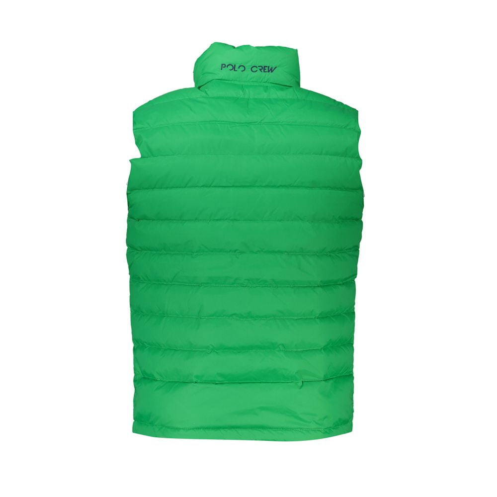 La Martina Green Polyamide Men Jacket
