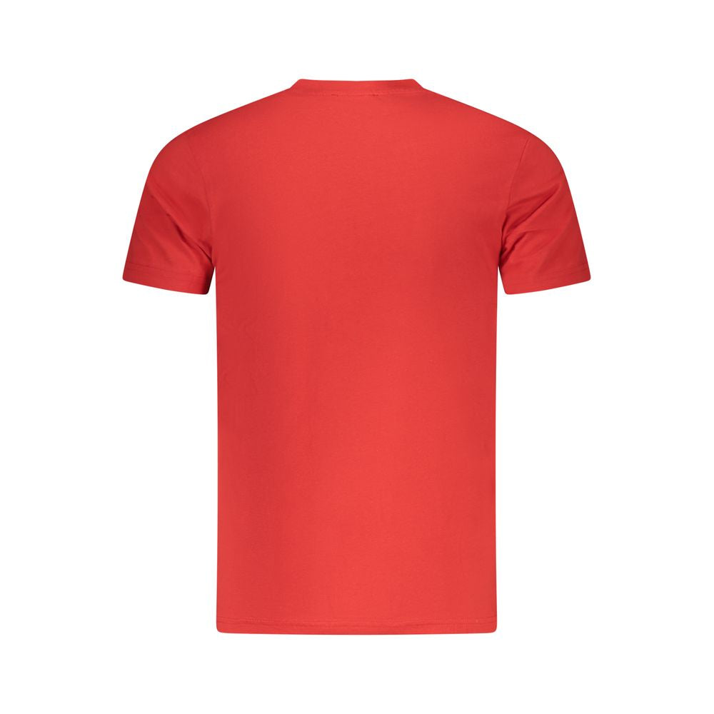 T-shirt Cavalli Class en coton rouge pour homme