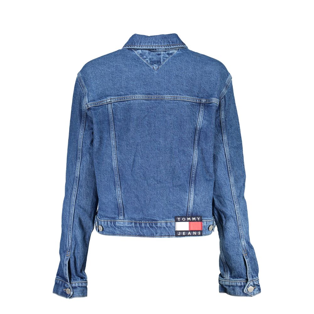 Veste femme en coton bleu Tommy Hilfiger