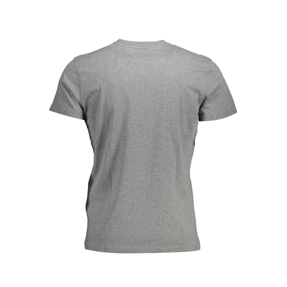 T-shirt homme en coton marron La Martina