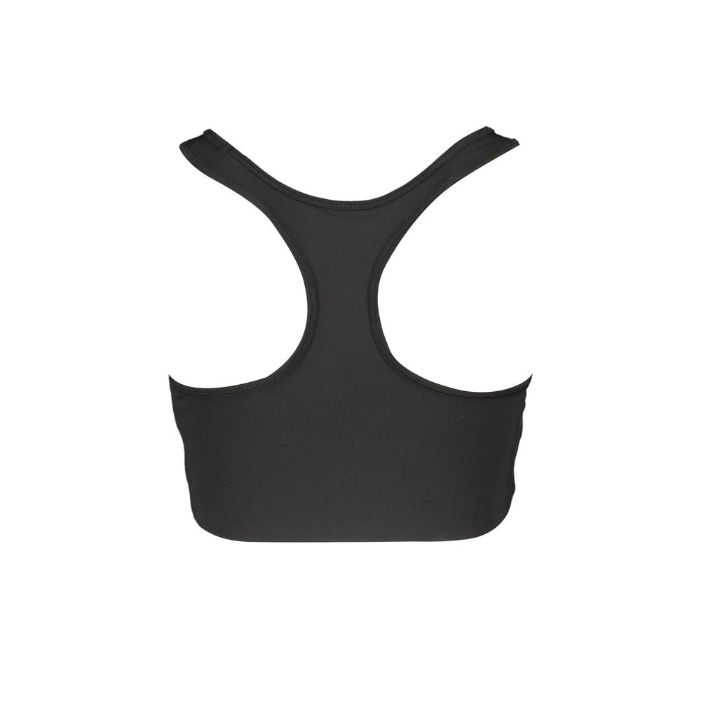Soutien-gorge de sport Fila en polyester noir pour femme