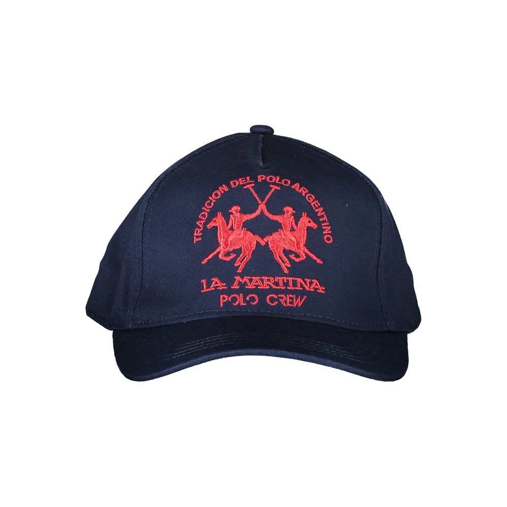 Chapeaux et casquettes en coton bleu La Martina
