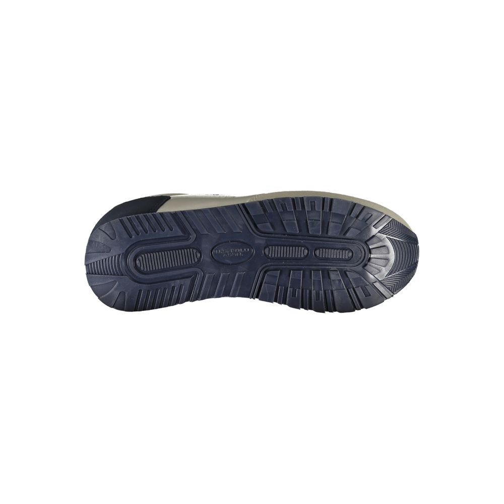 Baskets femme US POLO ASSN. en polyester argenté