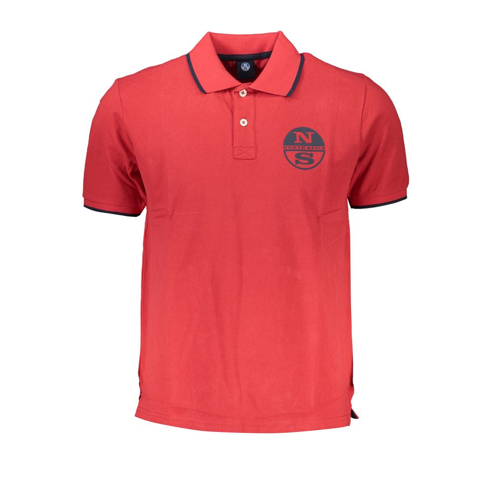 Polo en coton rouge North Sails