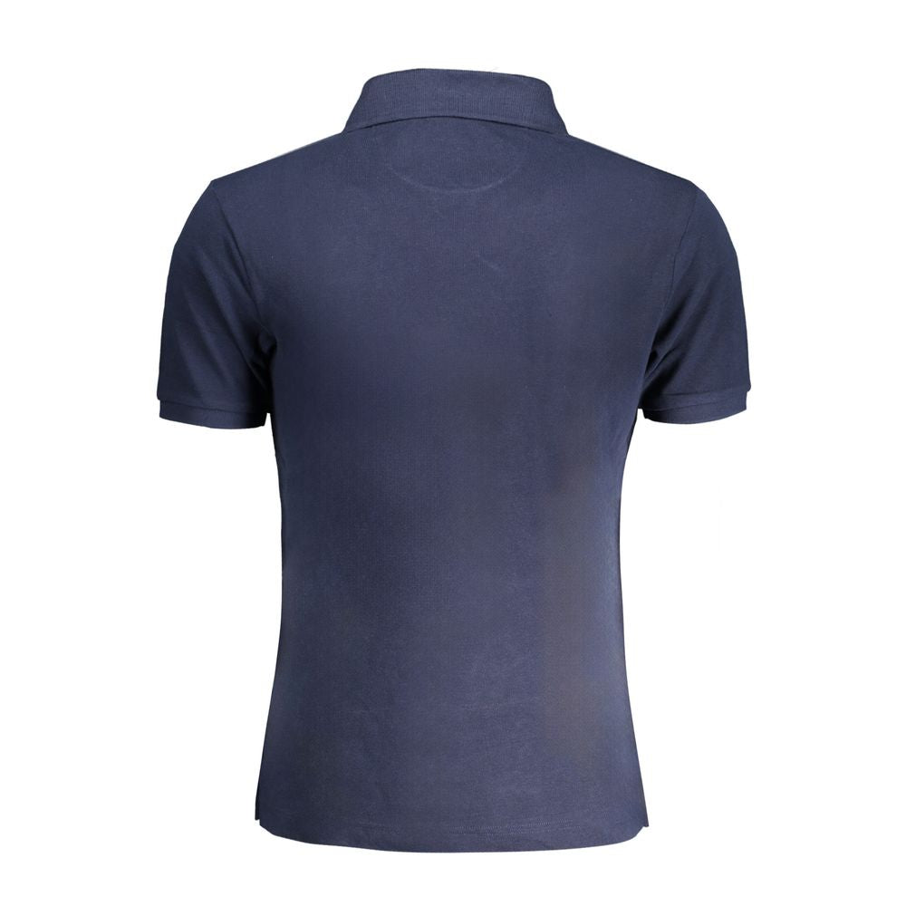 Polo La Martina en coton bleu