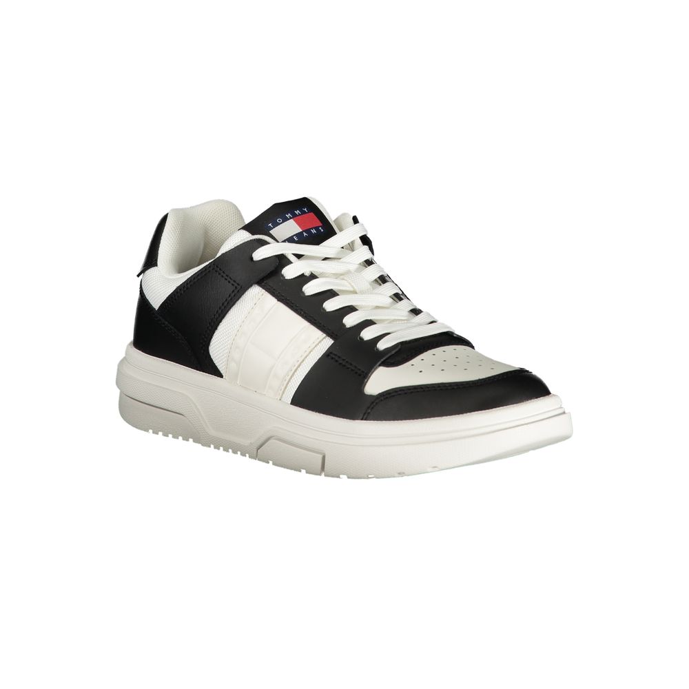 Baskets Tommy Hilfiger en cuir noir pour femme