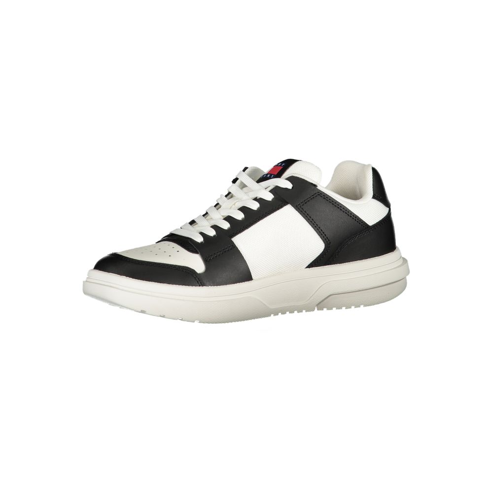 Baskets Tommy Hilfiger en cuir noir pour femme