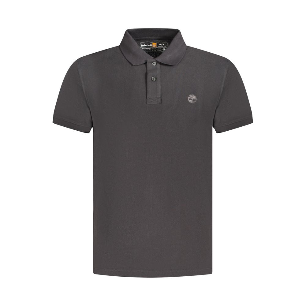 Polo Timberland en coton noir pour homme