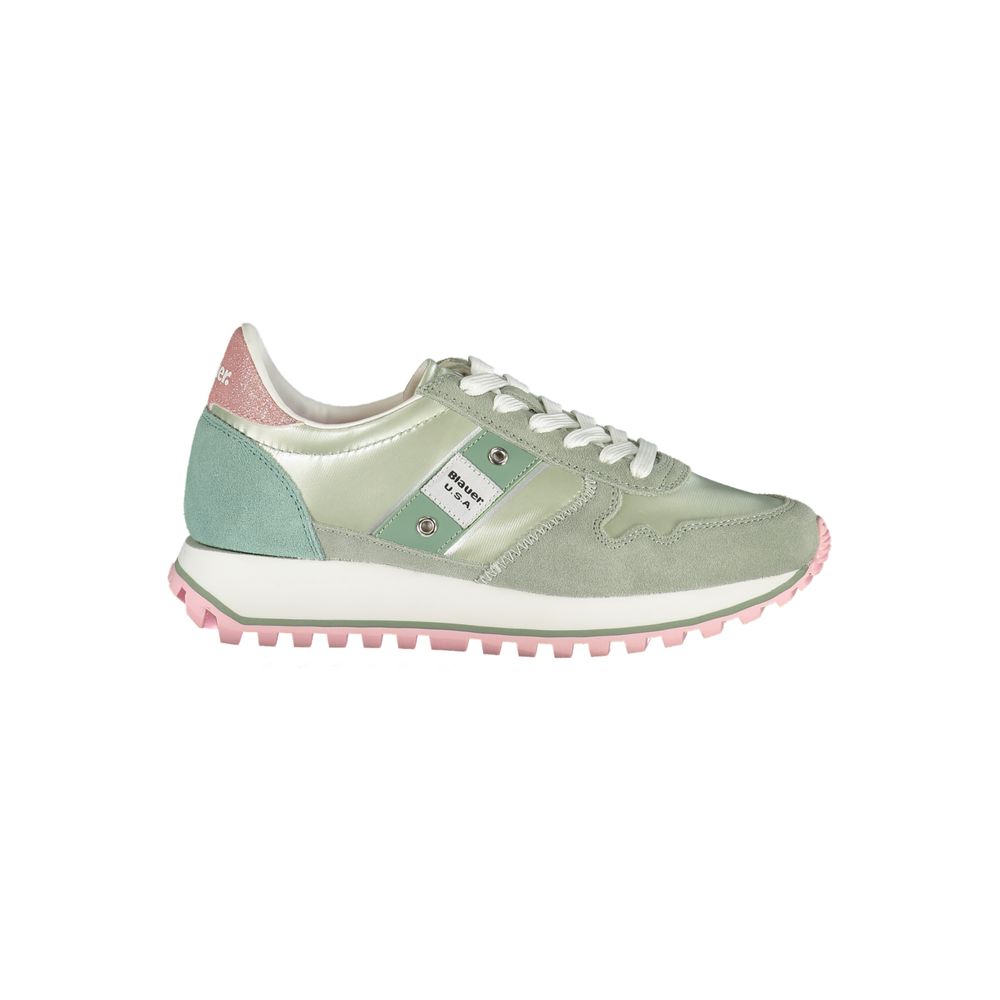 Baskets femme en polyester vert Blauer