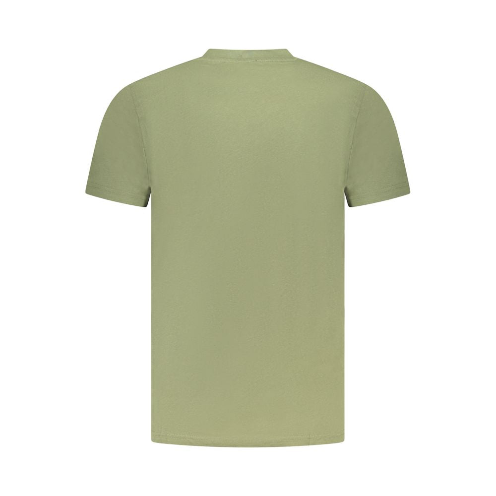 T-shirt Cavalli Class en coton vert pour homme