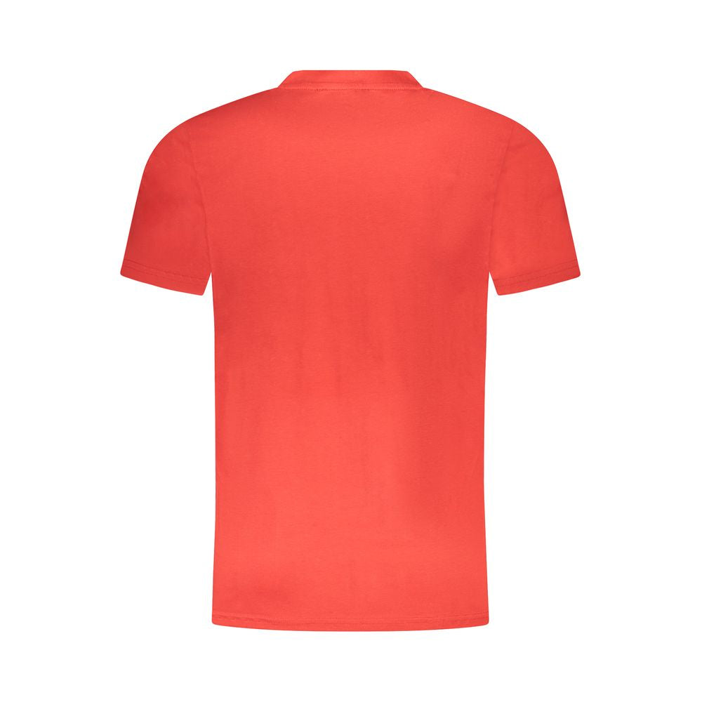 T-shirt Cavalli Class en coton rouge pour homme
