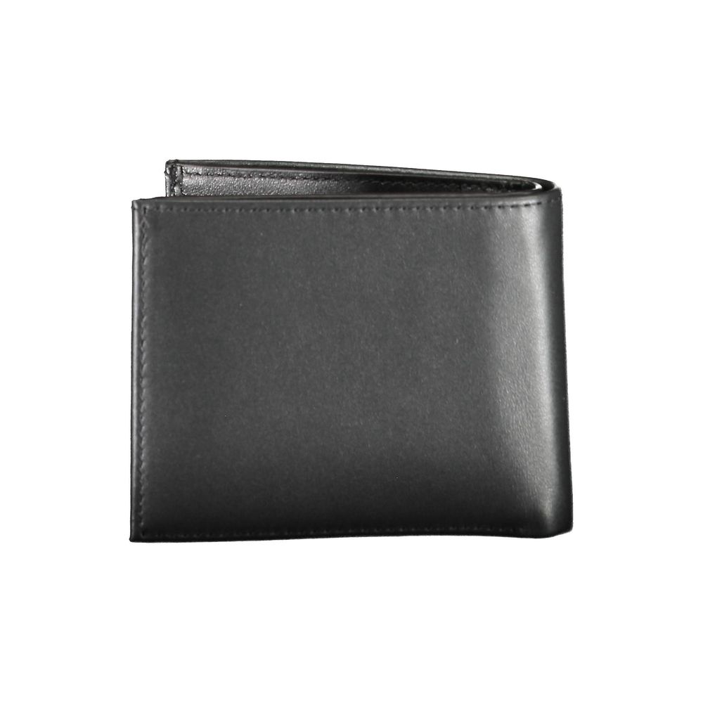 Portefeuille homme en cuir noir Calvin Klein