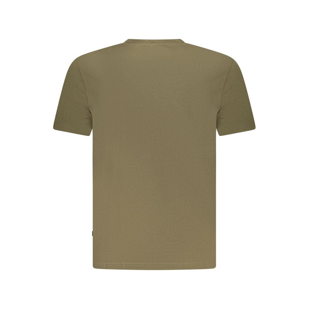 T-shirt homme en coton vert Marina Yachting