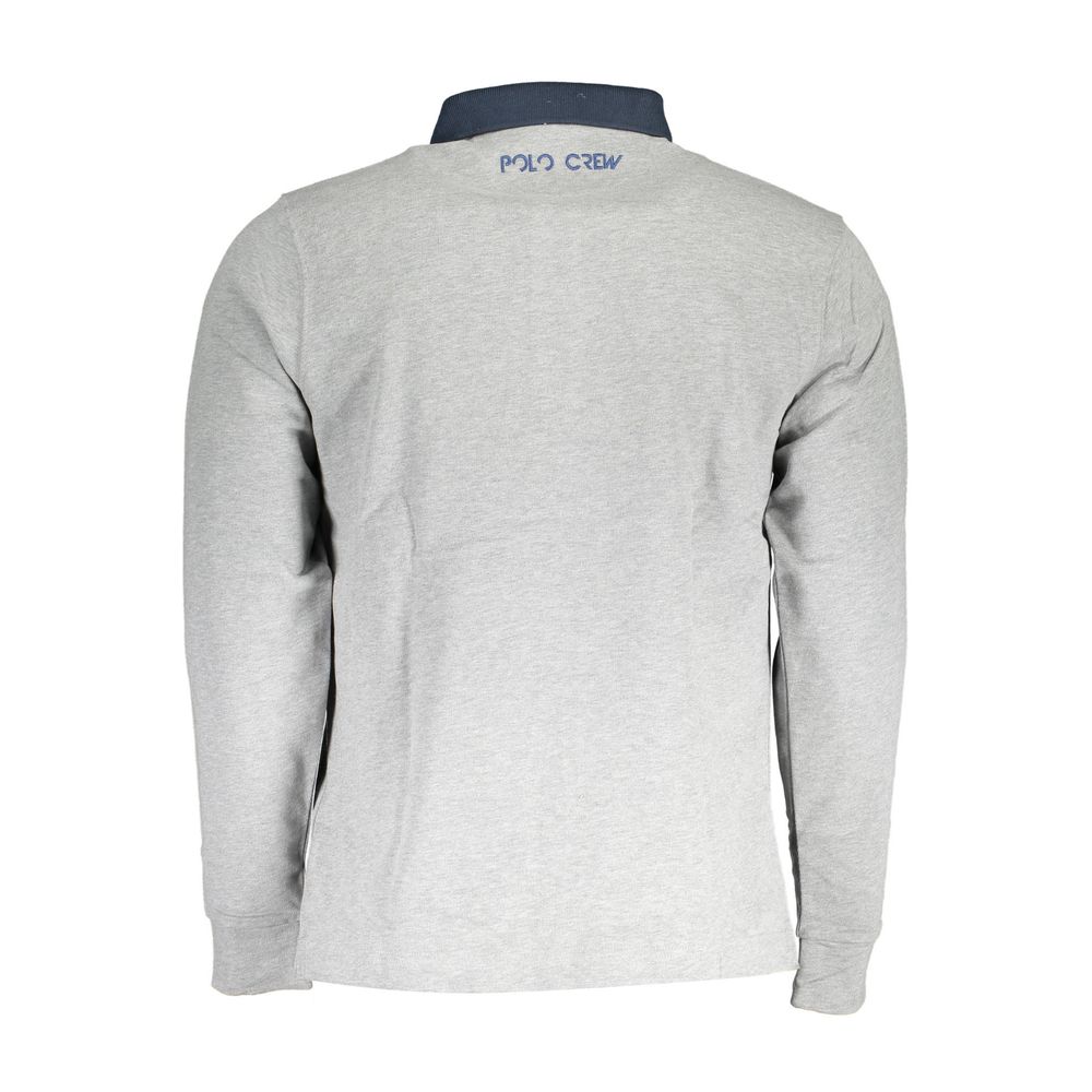 Polo homme en coton marron La Martina