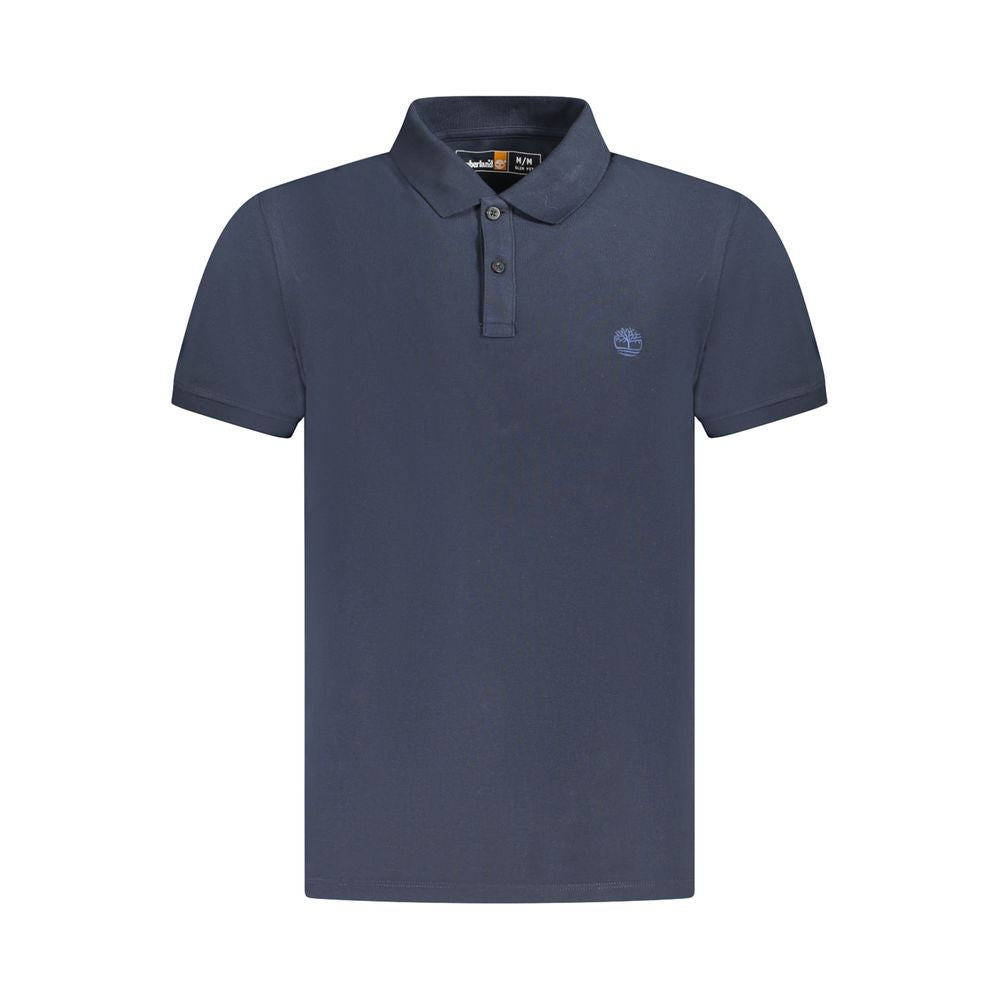 Polo Timberland bleu en coton pour homme