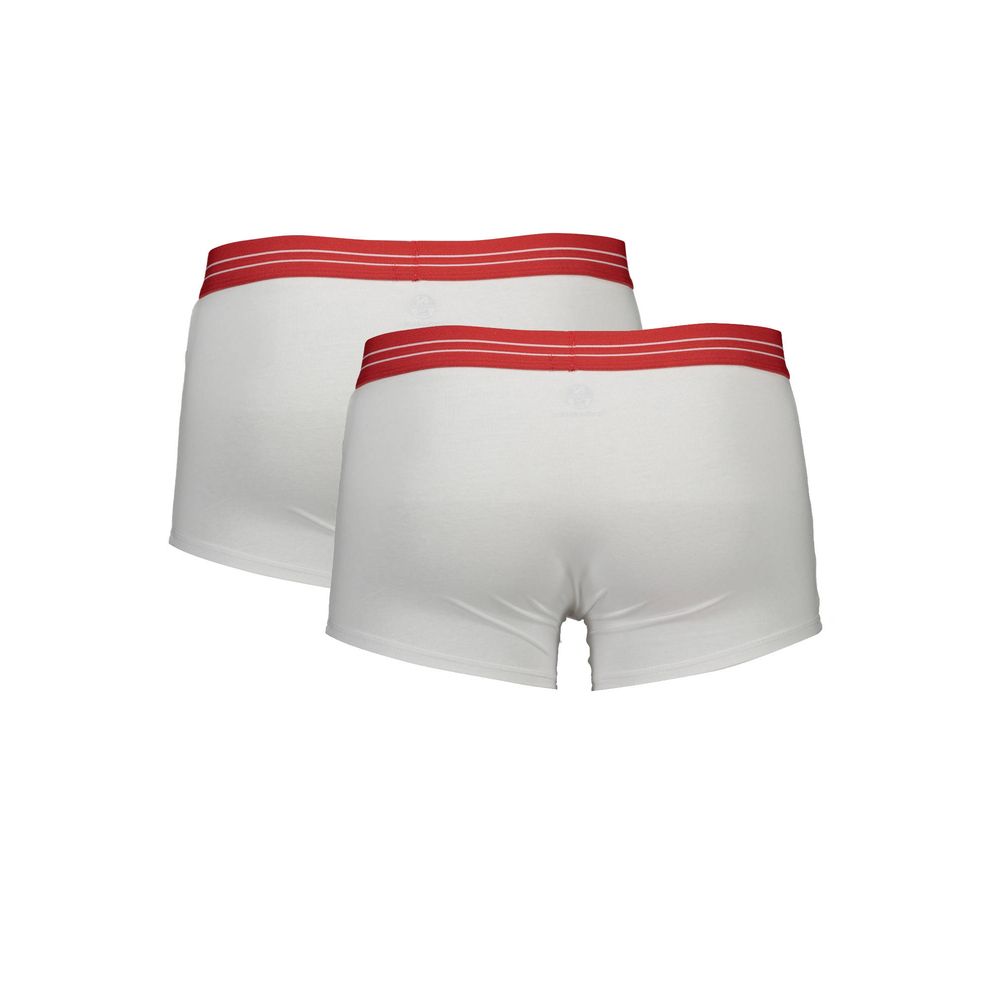 Boxer homme en coton blanc North Sails