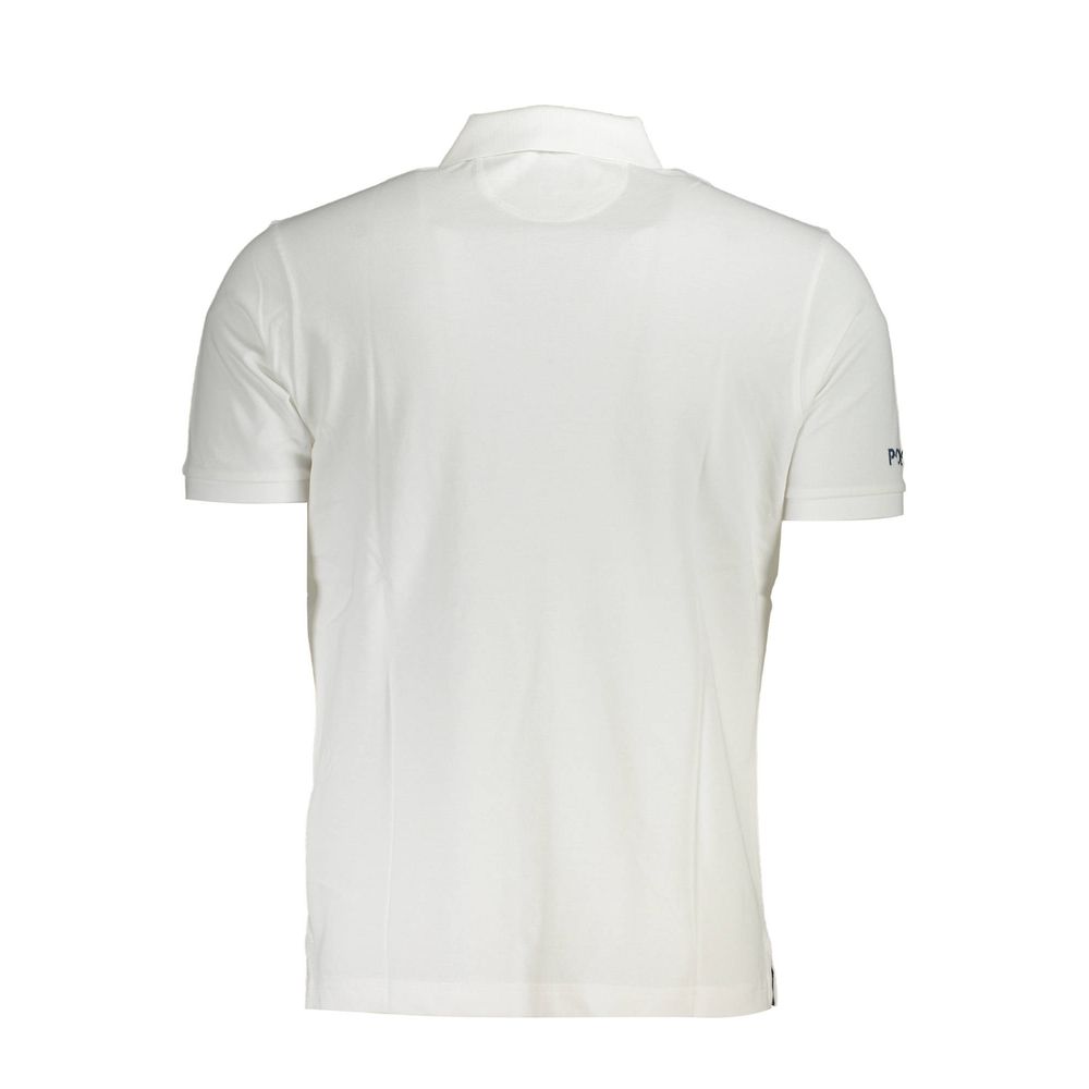 Polo homme en coton blanc La Martina