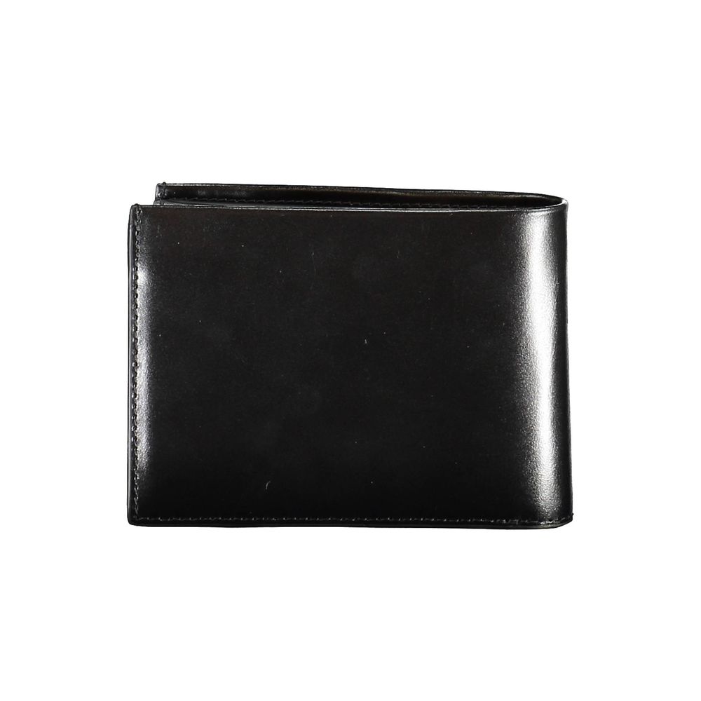 Portefeuille homme en cuir noir Calvin Klein