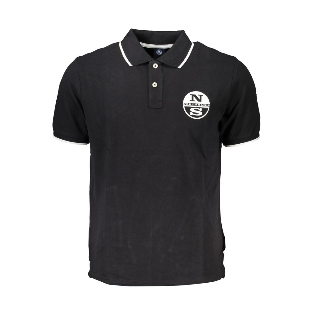 Polo en coton noir North Sails