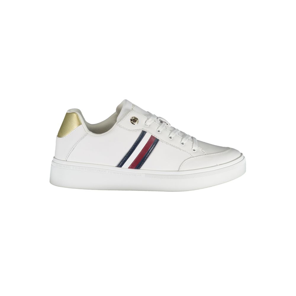 Baskets Tommy Hilfiger en cuir blanc pour femme