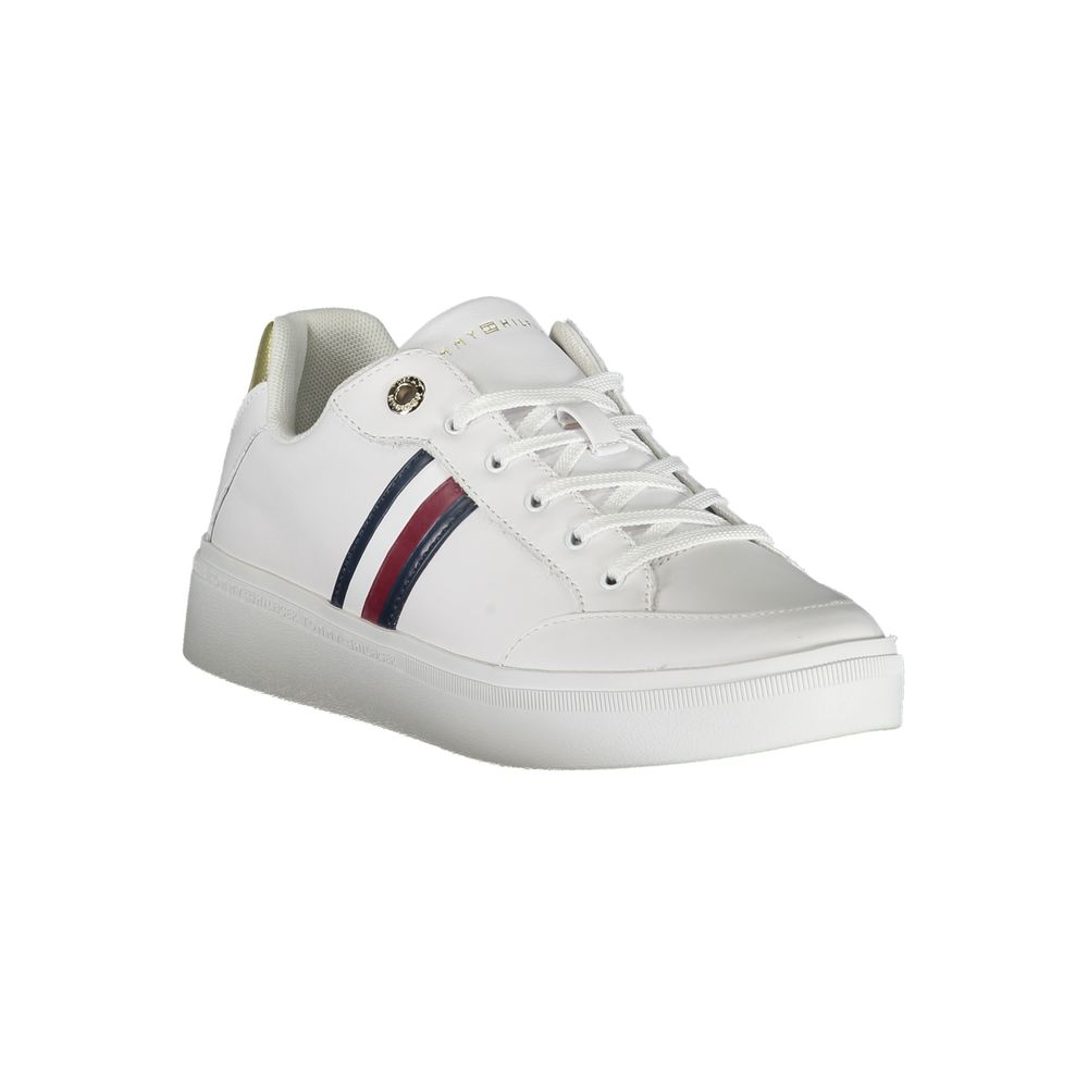 Baskets Tommy Hilfiger en cuir blanc pour femme