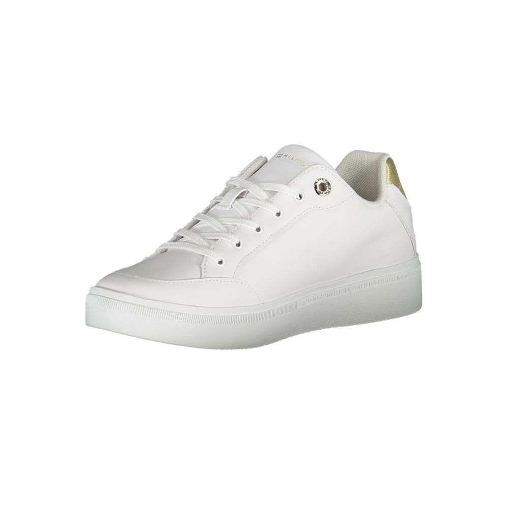 Baskets Tommy Hilfiger en cuir blanc pour femme