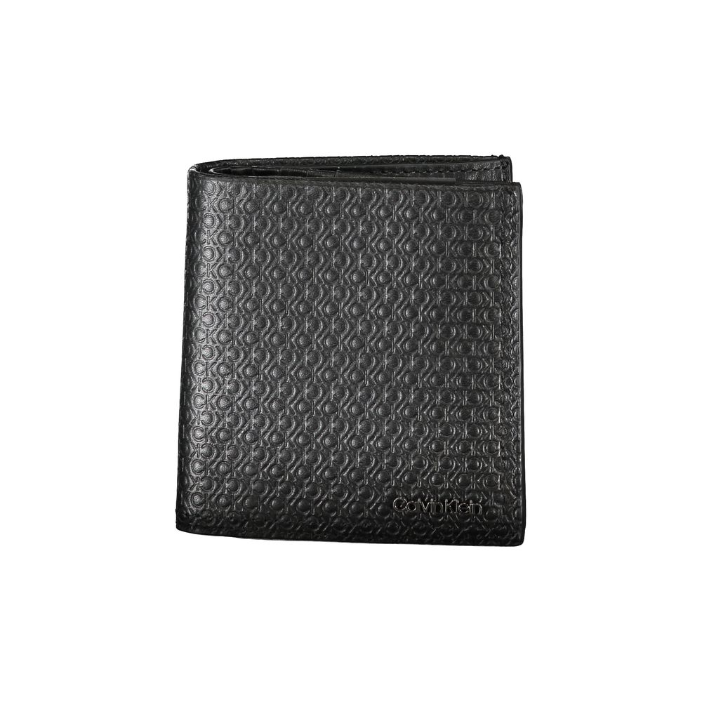 Portefeuille RFID à deux volets en cuir élégant Calvin Klein