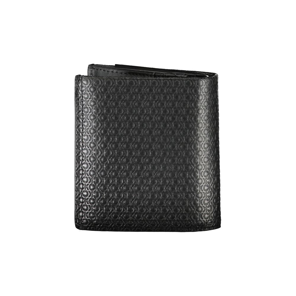 Portefeuille RFID à deux volets en cuir élégant Calvin Klein
