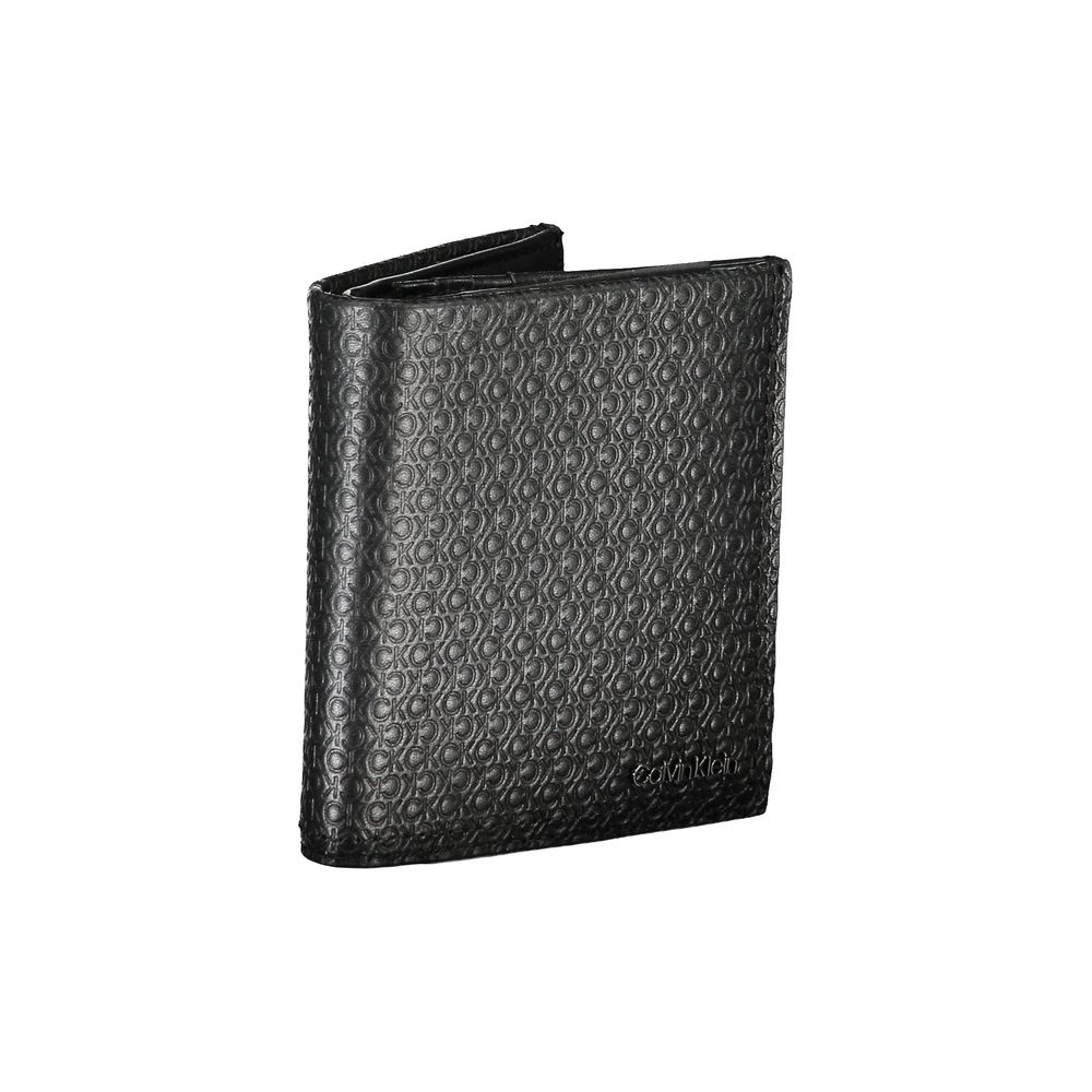 Portefeuille RFID à deux volets en cuir élégant Calvin Klein