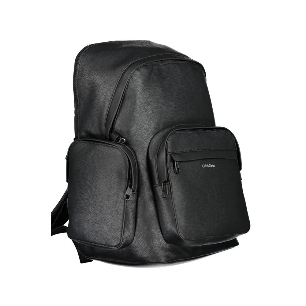 Sac à dos en polyester noir Calvin Klein