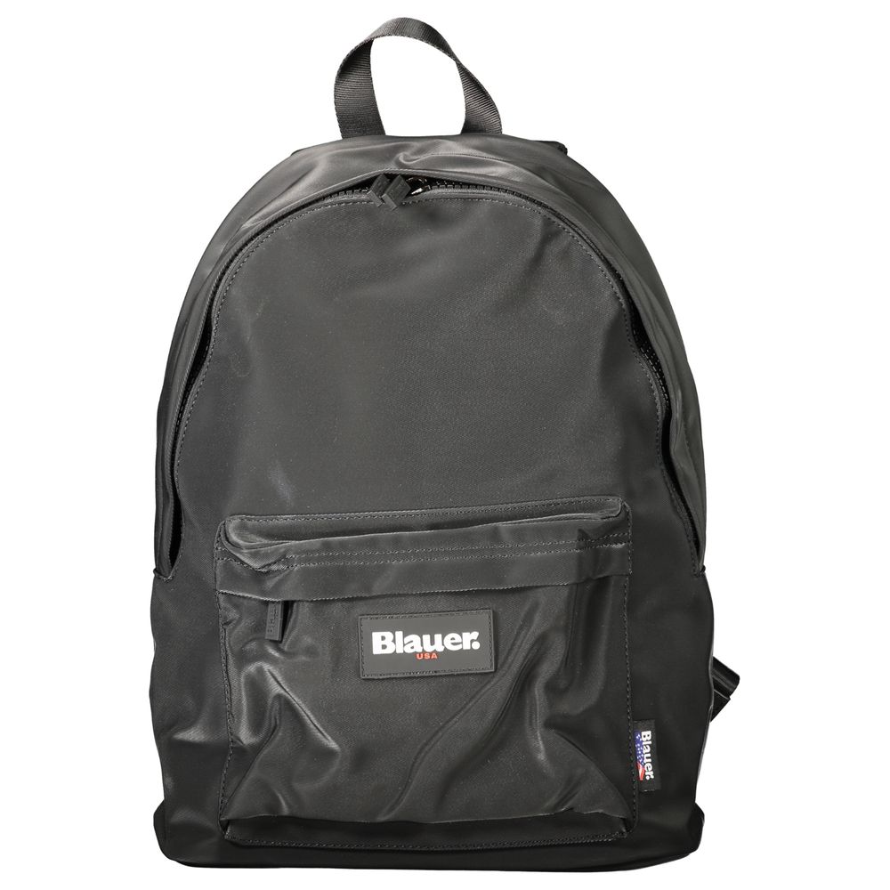 Sac à dos pour hommes en polyester noir Blauer