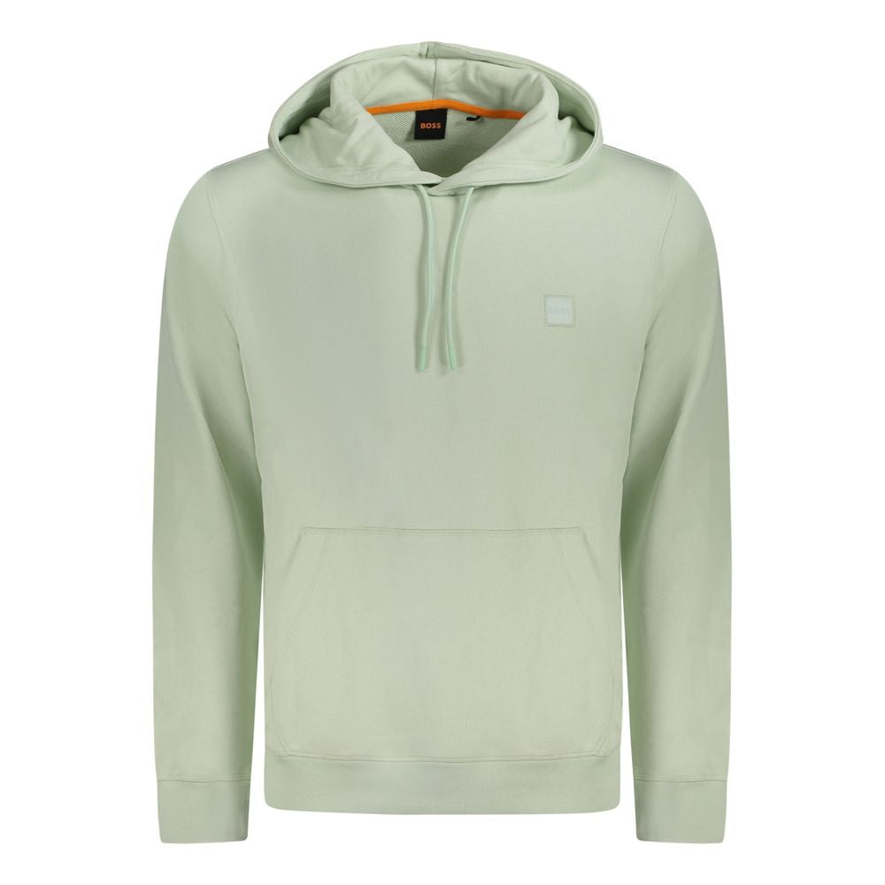 Pull en coton vert Hugo Boss