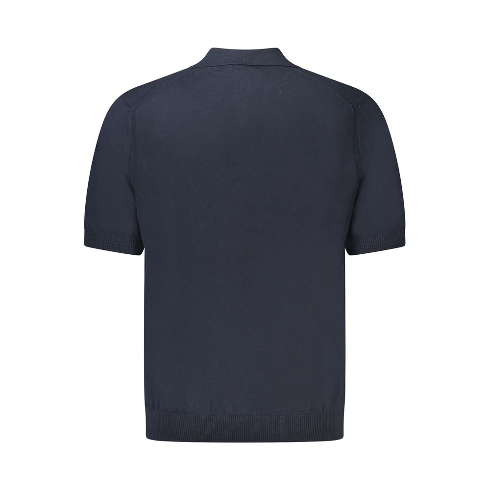 Pull en coton bleu Hugo Boss