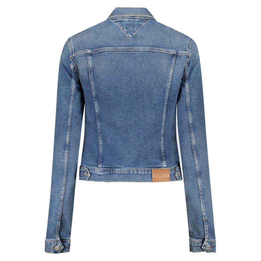 Veste femme en coton bleu Tommy Hilfiger