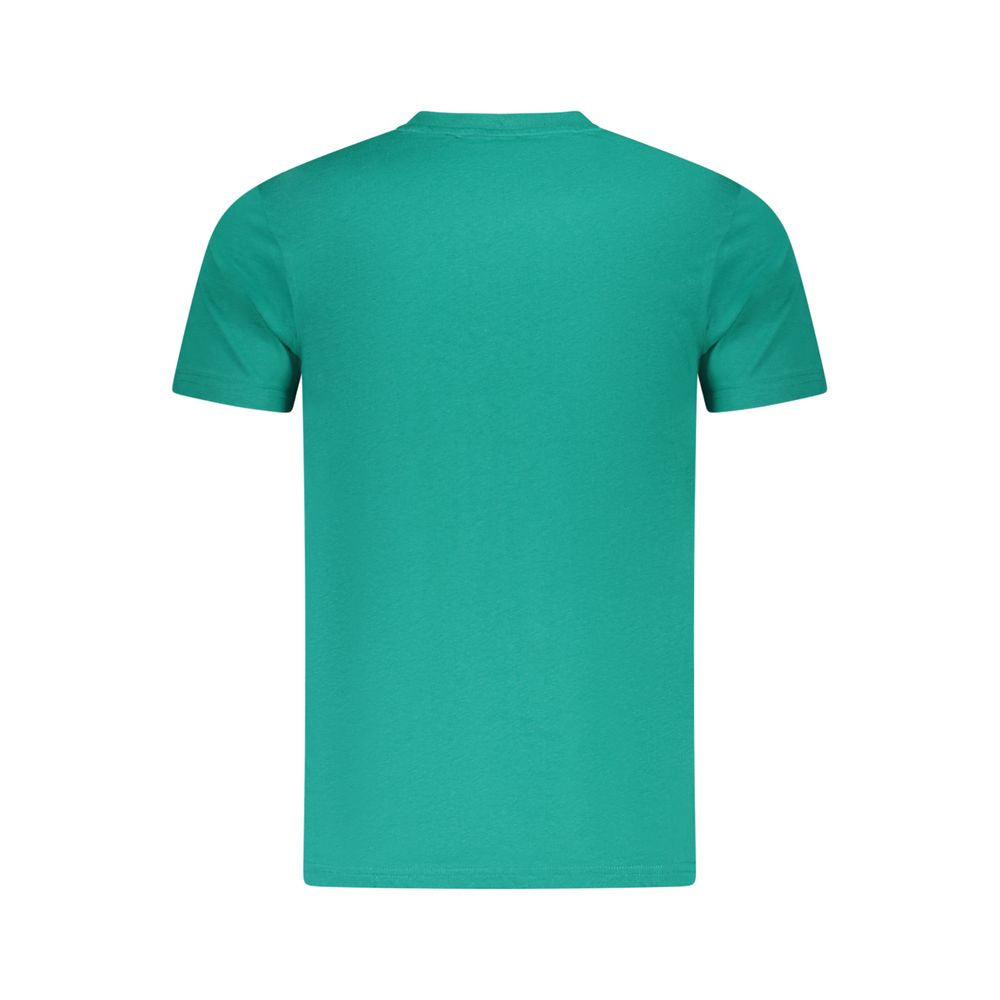 T-shirt Cavalli Class en coton vert pour homme