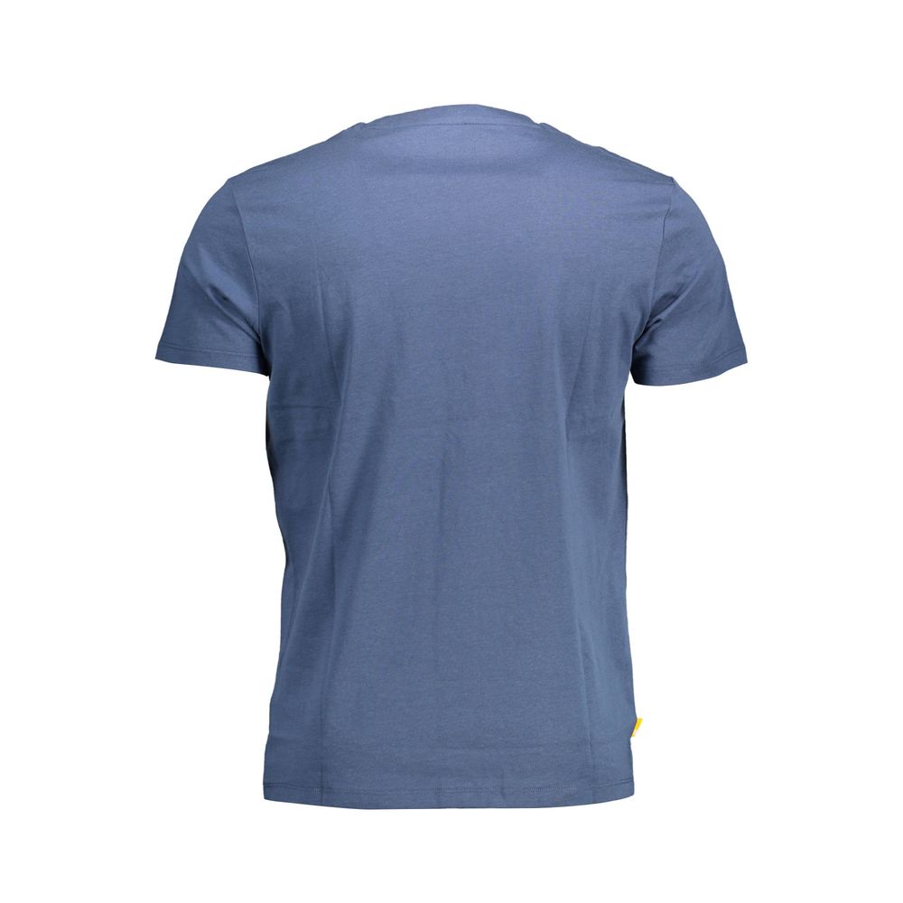 T-shirt Timberland bleu en coton biologique pour homme