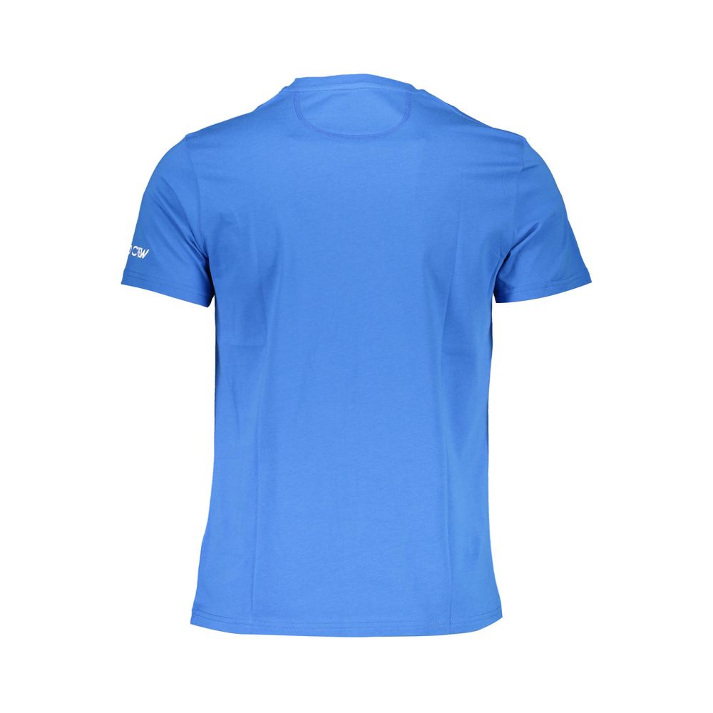T-shirt homme en coton bleu La Martina