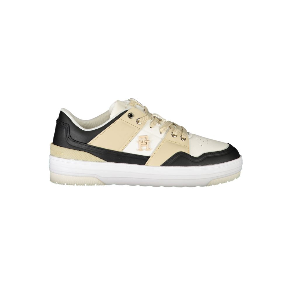 Baskets Tommy Hilfiger en cuir blanc pour femme