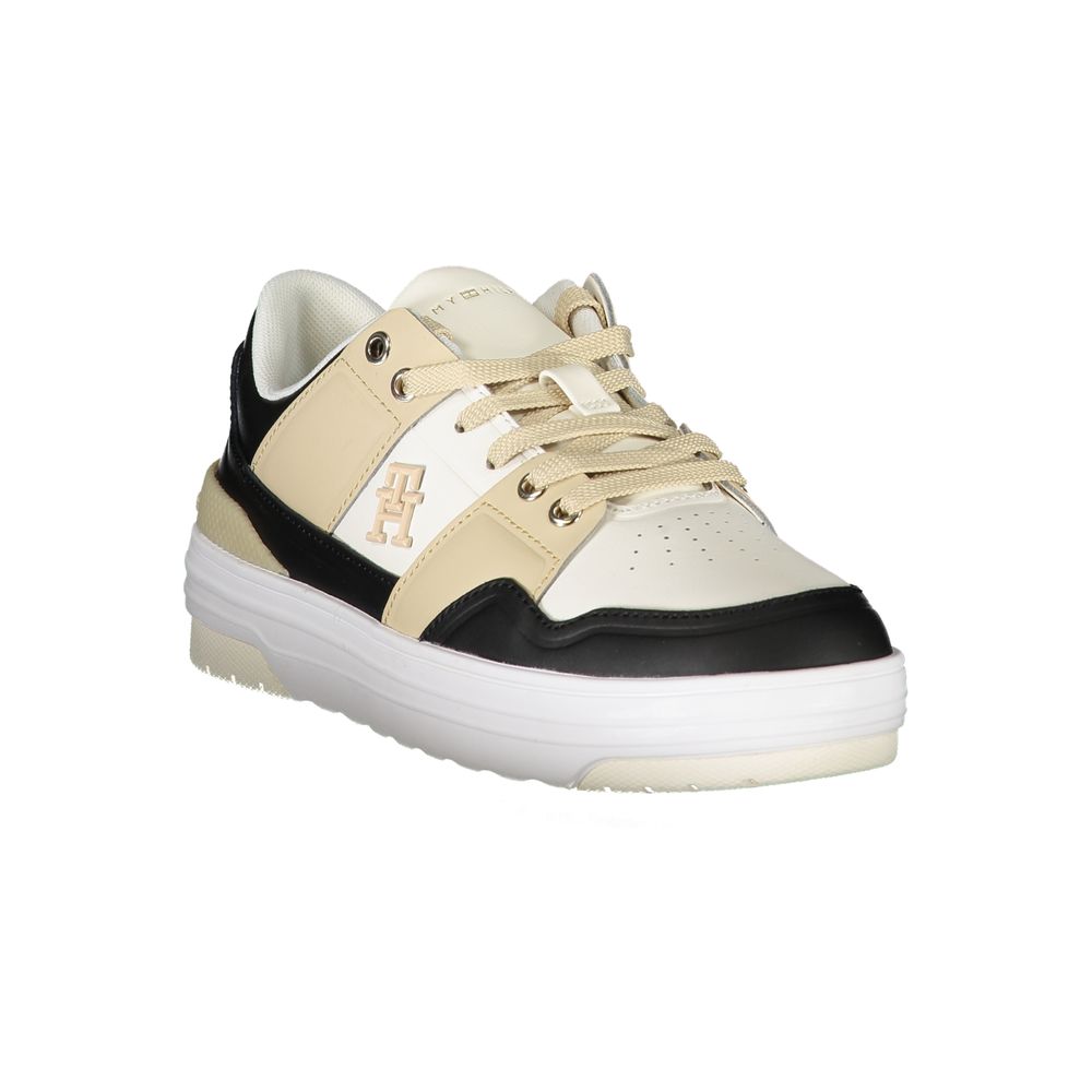 Baskets Tommy Hilfiger en cuir blanc pour femme