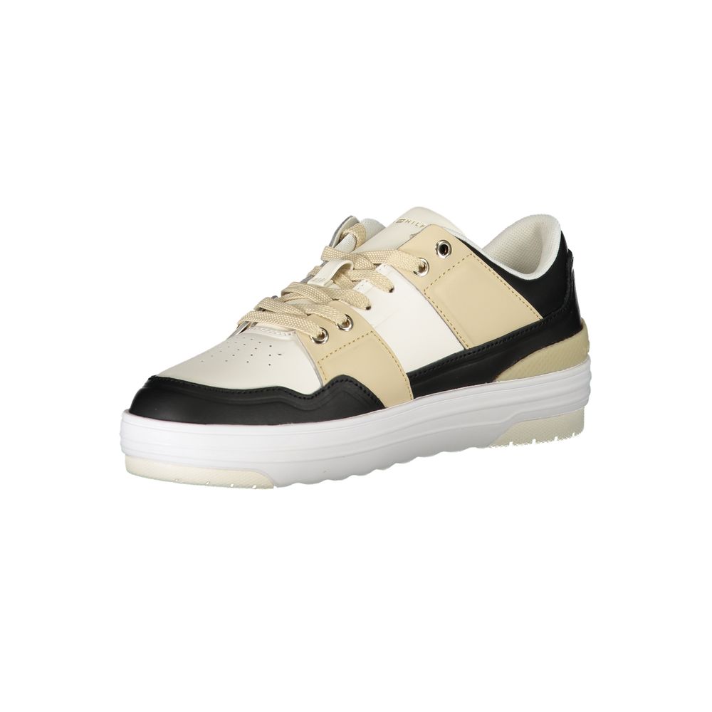Baskets Tommy Hilfiger en cuir blanc pour femme