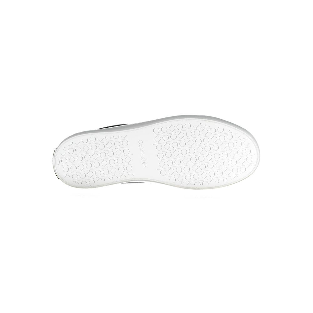 Baskets Calvin Klein en cuir noir pour femme