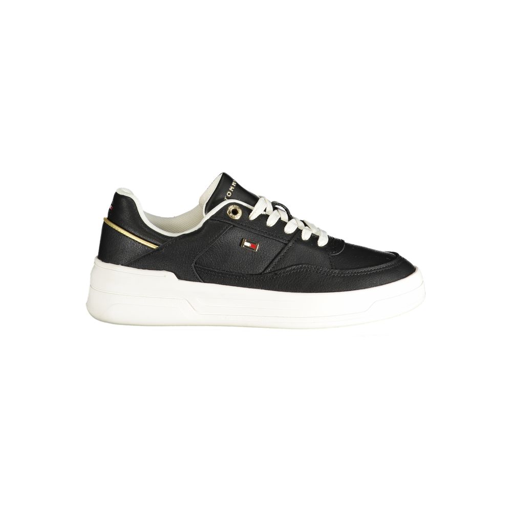 Baskets noires en polyéthylène pour femme Tommy Hilfiger