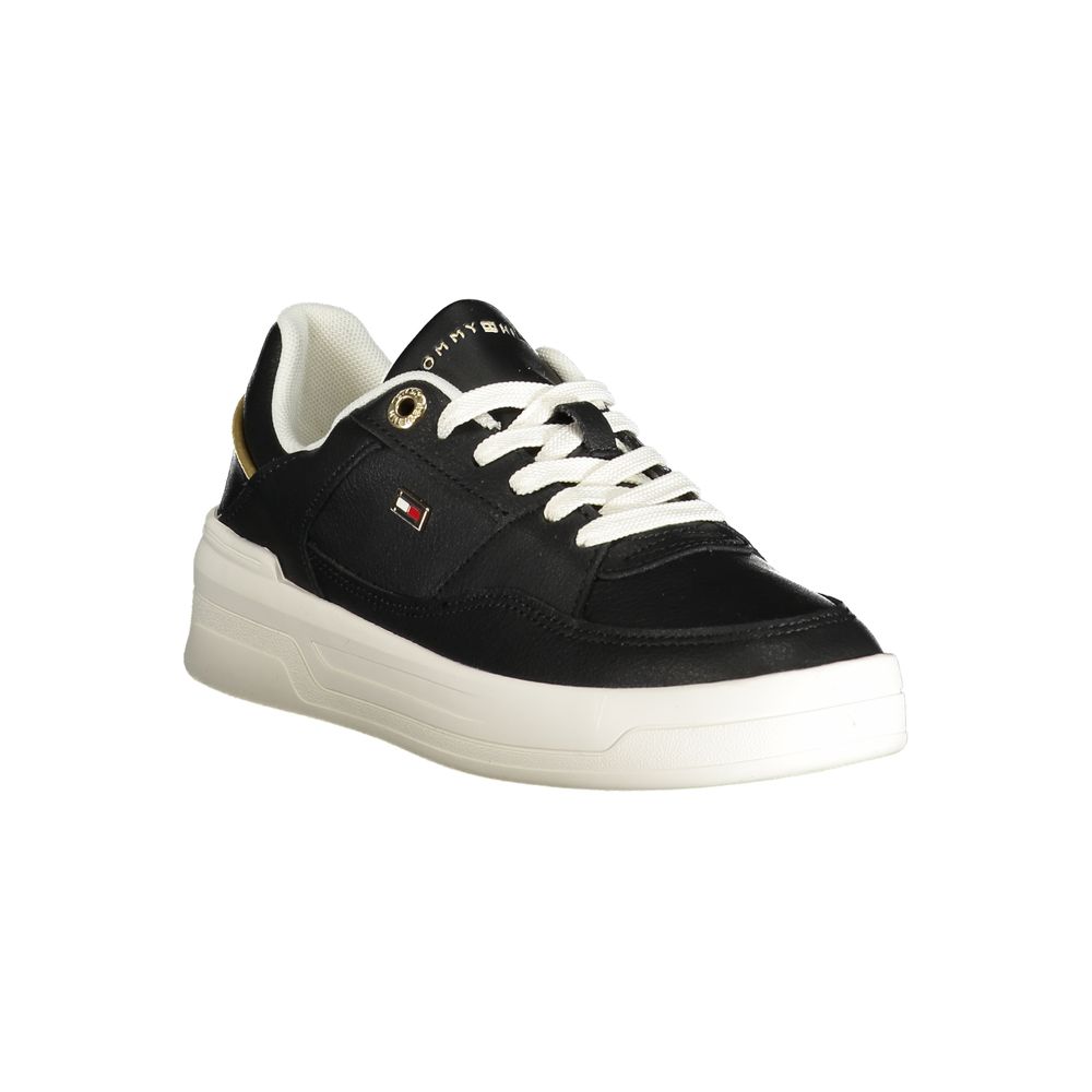 Baskets noires en polyéthylène pour femme Tommy Hilfiger
