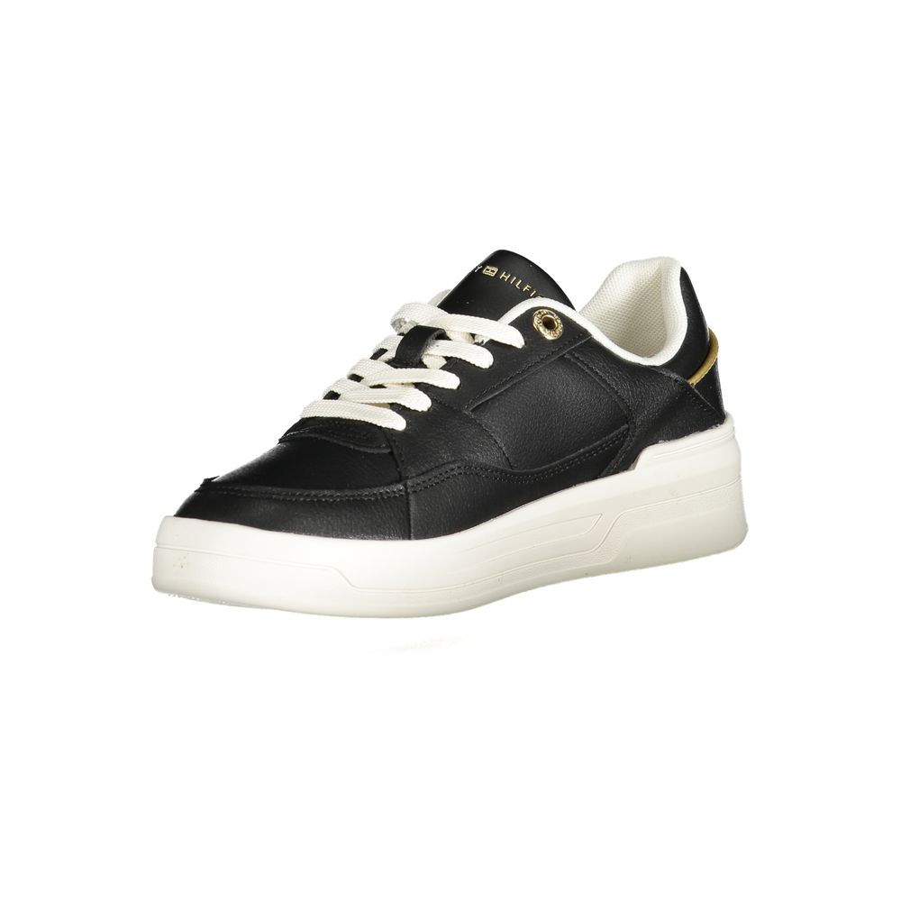 Baskets noires en polyéthylène pour femme Tommy Hilfiger
