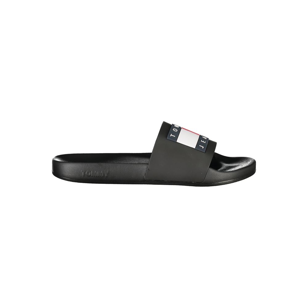 Sandales noires en polyéthylène pour homme Tommy Hilfiger