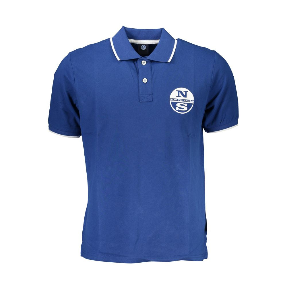 Polo en coton bleu North Sails
