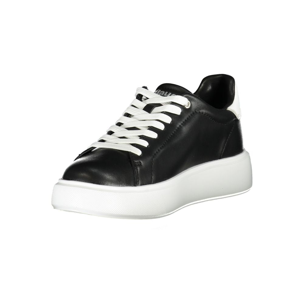 Baskets Blauer en cuir noir pour femme