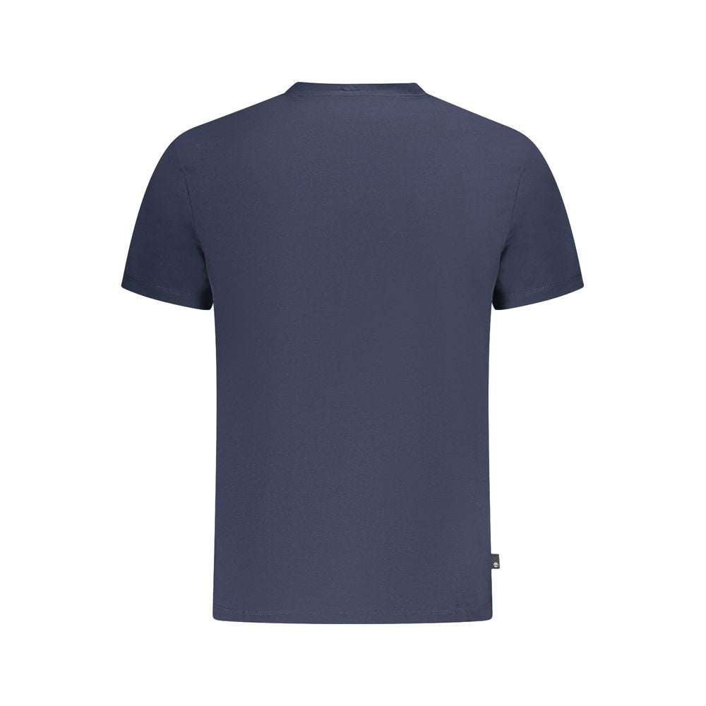 T-shirt en coton bleu Timberland