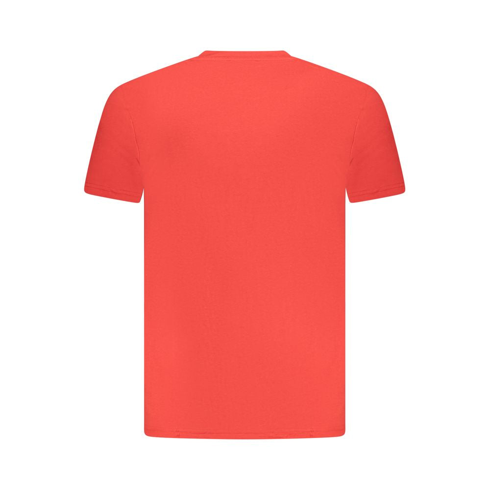 T-shirt Cavalli Class en coton rouge pour homme