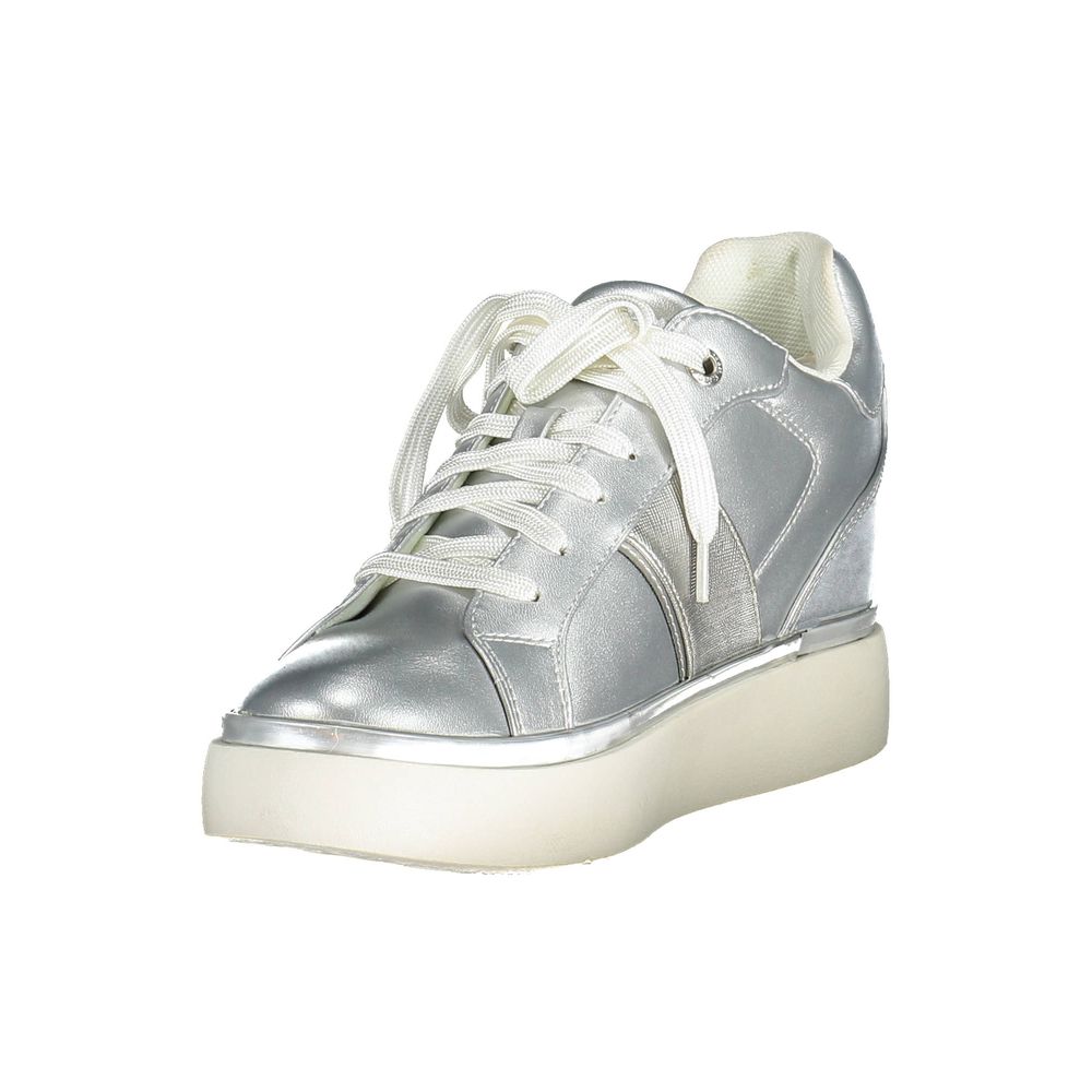 Baskets grises en polyester pour femme US POLO ASSN.